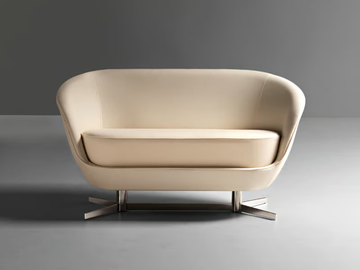 JANGO - 2 seater fabric leisure sofa by La Cividina - view 3